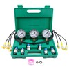 SINOCMP Hydraulic Pressure Test Kit, 3 Pressure Gauges 25Mpa/40Mpa/60Mpa 6