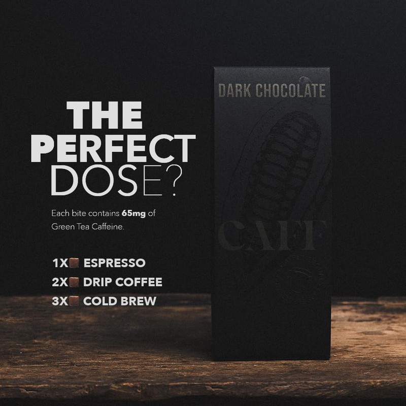 CAFF All Natural Energy Bites - Caffeinated Chocolate for Energy