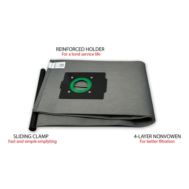 A1MATE Reusable Filter Bag Compatible with Festool CT 36, CTL