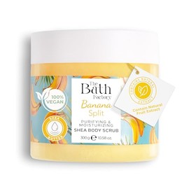 Exfoliante corporal, pasta, piel sensible, unisex, cuentas de jojoba, vegano, 10.5 onzas líquidas, sin alcohol