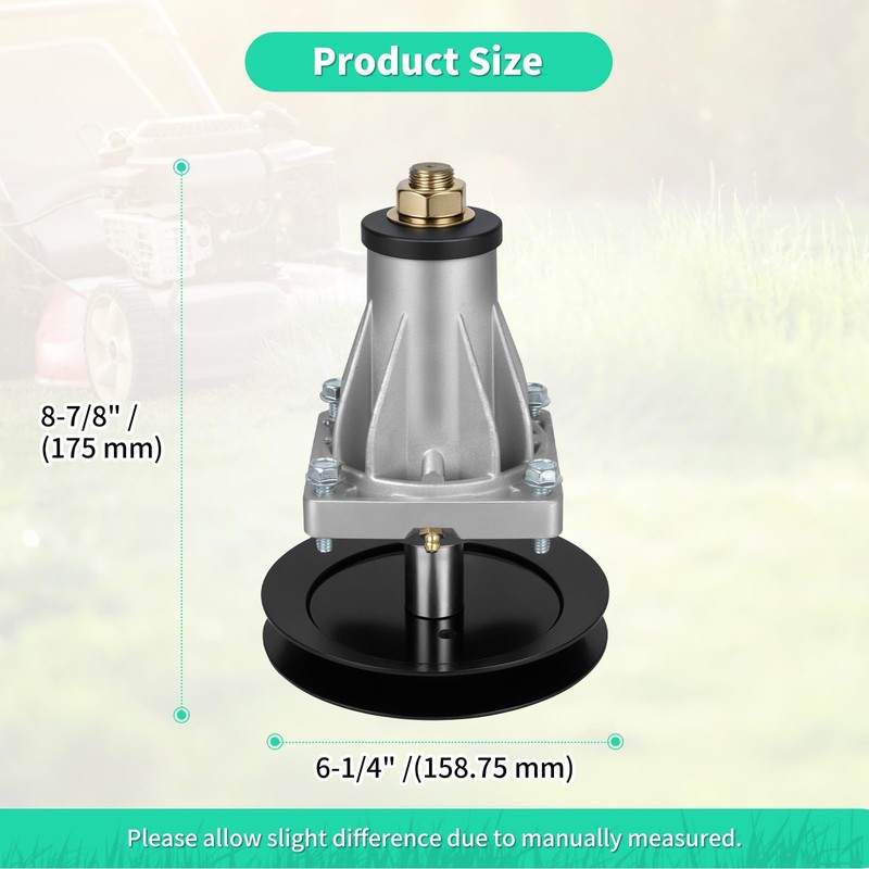 IDEASURE 918-06076A 618-06076A Spindle Assembly for 60" Lawn Mower Deck,