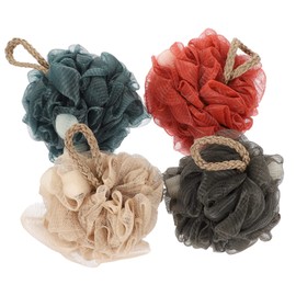 FOMIYES Bath Shower Loofah Sponge Set Pcs Exfoliating Body Scrubber Easy Cleaning Random