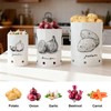 EQEY Kitchen Potato and Onion Storage Bin,Metal Vegetable Storage Bins