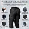 ciseroye 7 Pad Girdle Football Youth Football Girdle Youth Boys