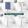 BathAce Hand Towel Holder, T-Shape Hand Towel Stand for Bathroom,