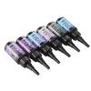 6pcs Colored UV Resin 10ml Each Pen Shaped Fast Curing