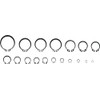 BGS 8046 External Snap Ring/Circlip Assortment, 3-32 mm, 300 Pieces