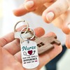 EE&YU Nurse Christmas Keyring Gifts - Nurse Birthday Gifts, Nurse