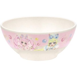 Skater M32B-A Melamine Rice Bowl, Bamboo Fiber, 7.1 fl oz (210 ml), Dishwasher Safe, Secret Apri Girls
