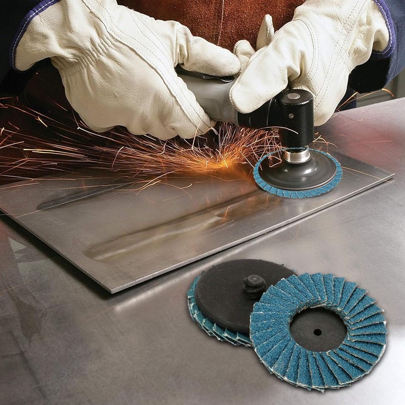 Pack of 32 Flap Discs, Flap Disc, 2 Inch Sanding