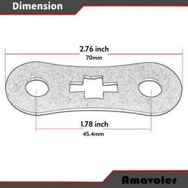 Amavoler 1.78 inch Gas Tank Lift Riser Kit For Harley Sportster Iron 48 72 XL883 XL1200 1995-2021