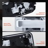 A-Premium Rear Left Driver Side Upgraded Metal Exterior Door Handle