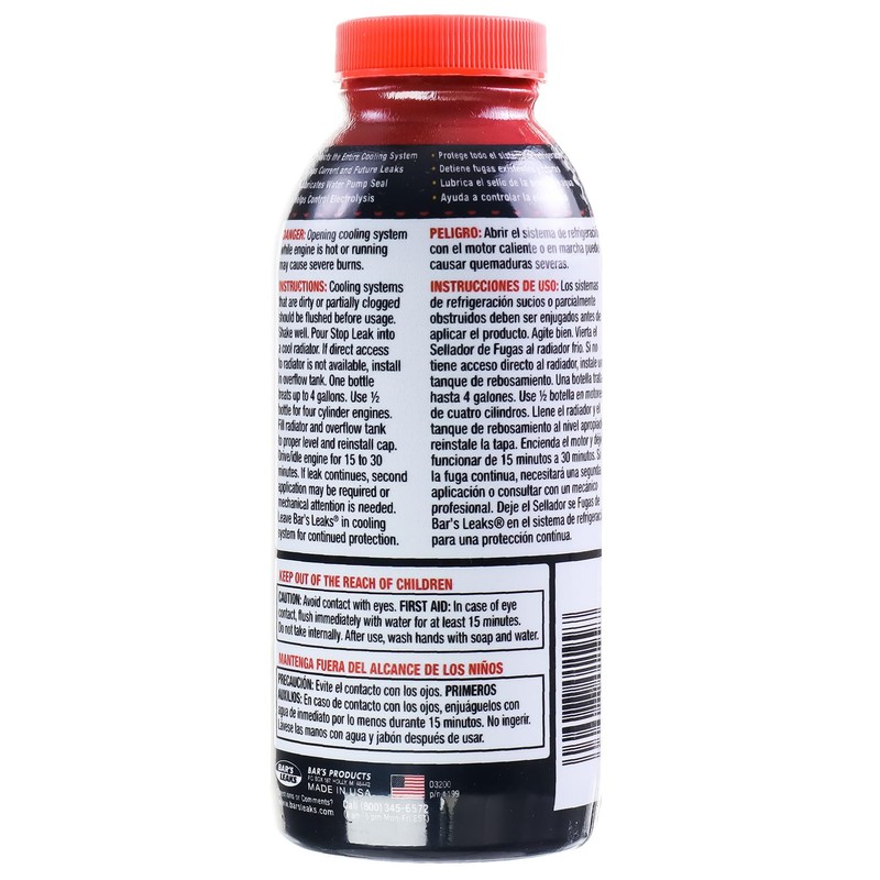 Bar's Leaks Radiator Stop Leak, 11 oz