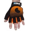 Byte ADULTS LEFT HAND KNUCKLE GLOVE ORANGE/BLACK (MEDIUM)
