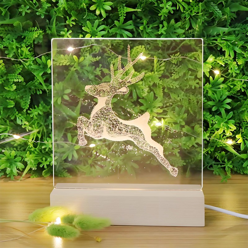 Hordion 6 Pcs Acrylic Sheet Clear Cast Square Panels, 0.08"