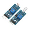 MECCANIXITY 4 Terminals Photosensitive Diode Sensor and Photoresistor Sensor Module