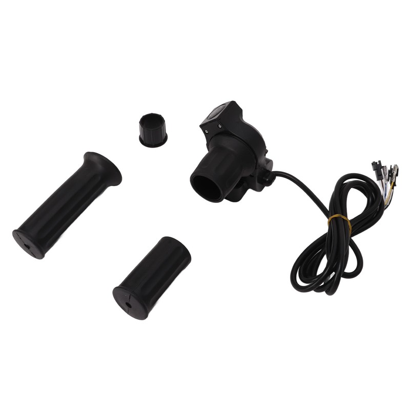Electric Bike Throttle Grip 4 Lights Half Lock Speed Twist