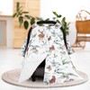 TANOFAR Baby Carseat Canopy, Peekaboo Opening Car Seat Canopy for