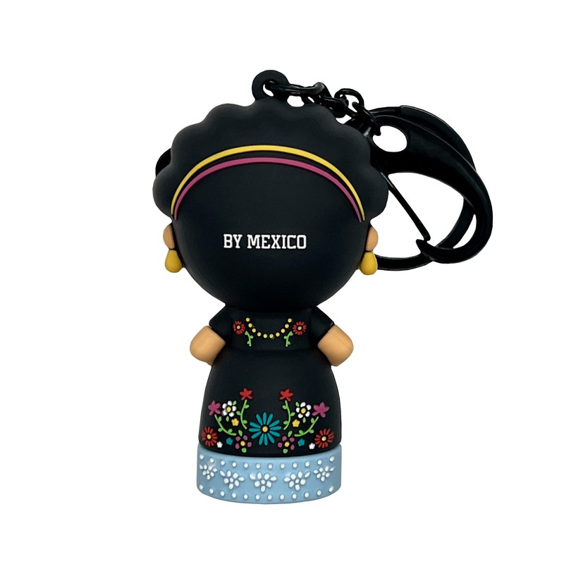 By Mexico Llavero 3D Muñeca Oaxaca Carmen Chu Accesorio