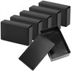 QWORK® 6 Pieces Black ABS Junction Box, Electronic Junction Housing