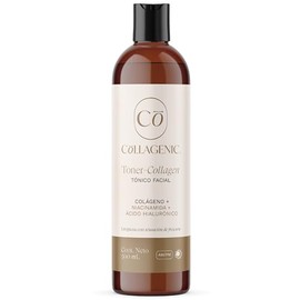 Collagenic Tónico Limpiador de Poros en Líquido, Presentación de 500 ml | Contiene vitamina C, vitamina E, ácido hialurónico, colágeno hidrolizado y n