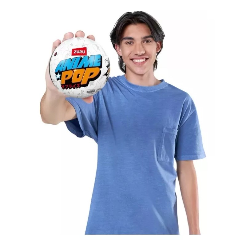 Zuru Capsula Peluches Sorpresa Personajes Anime Pop Color Blanco