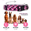 Plaid Dog Collar | Red Lumberjack, Pink, Pastel, Blue |