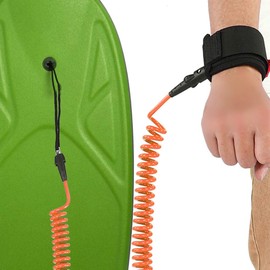 Bodyboard Leash, Surfboard Leash Paddle Sup Lead Stand Up Board SUP Accessories Safety Lead Rotation Surf Coiled Foot Loop Surfing Strap Leg Strap Board Lead Rolled Wrist Lead Surfing