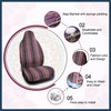INFINAUTO Universal Multicolor Vivid Baja Bucket Seat Cover for Auto