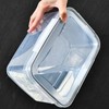 1750ml Fruit Storage Containers for Fridge, Transparent Fruit Vegetable Storage