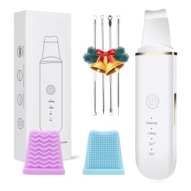 Skin Scrubber, Ultrasónico Exfoliación Limpiador Cuidar Piel