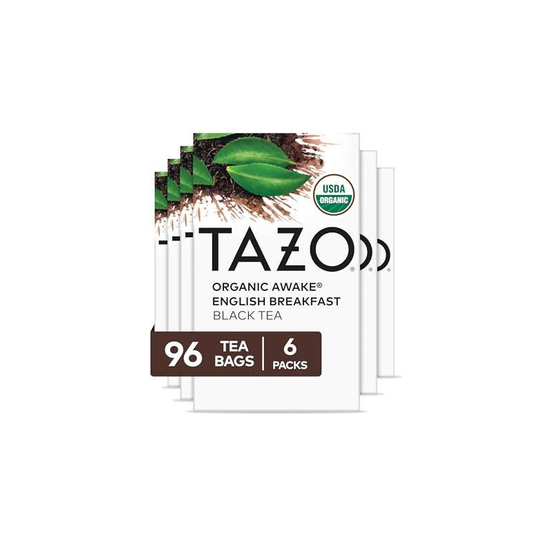 TAZO Organic Awake English Breakfast Black Tea Bags - Bold