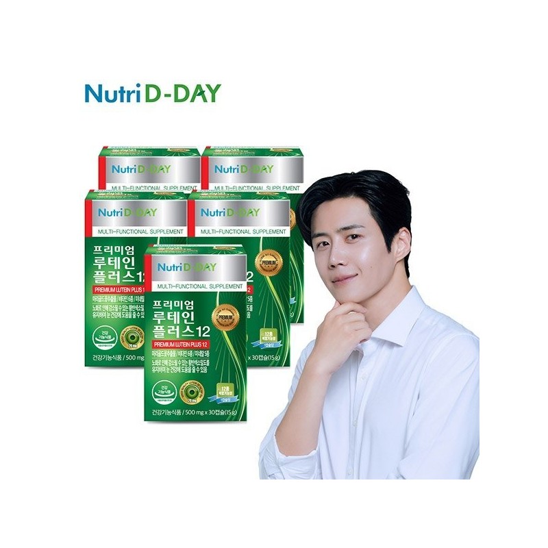 Nutri D-Day 뉴트리디데이 프리미엄 루테인 플러스12 x 5박스 Nutriday Premium
