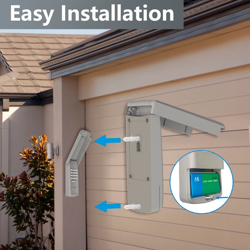 Universal Garage Door Opener Keypad Wireless Keypad Keyless Entry Compatible
