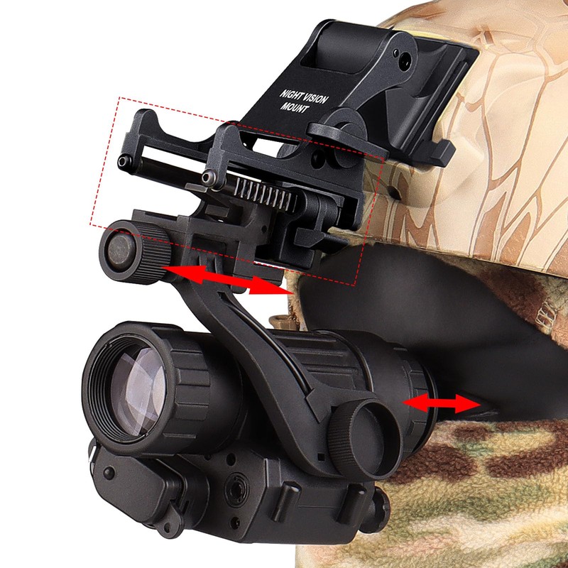 E.T Dragon New Plastic PVS14 J-Arm Night Vision Mount Supports