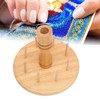 Wooden Thread Holder Rack 8 Spools Beech Wood Bobbin Holder