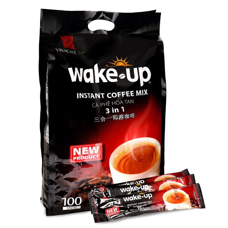 Vinacafe Premium 200 Sticks 3 in 1 Instant Wake-Up Coffee