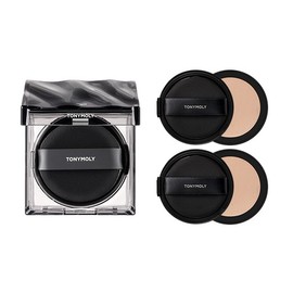 Tony Moly [SET] Skin Tone Fixing Cover Cushion Main Product + 2 Refills (13g*3) - 02 Beige Special Set + 02 Beige Refill / 토니모리 [SET]스킨톤 픽싱 커버 쿠션 본품+리필2ea(13g*3) - 02베이지 기획세트+02베이지 리필