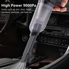YOPOTIKA Handstaubsauger, 9000Pa HAuto Staubsauger Akku Beutellos Nass& Trocken, Autostaubsauger