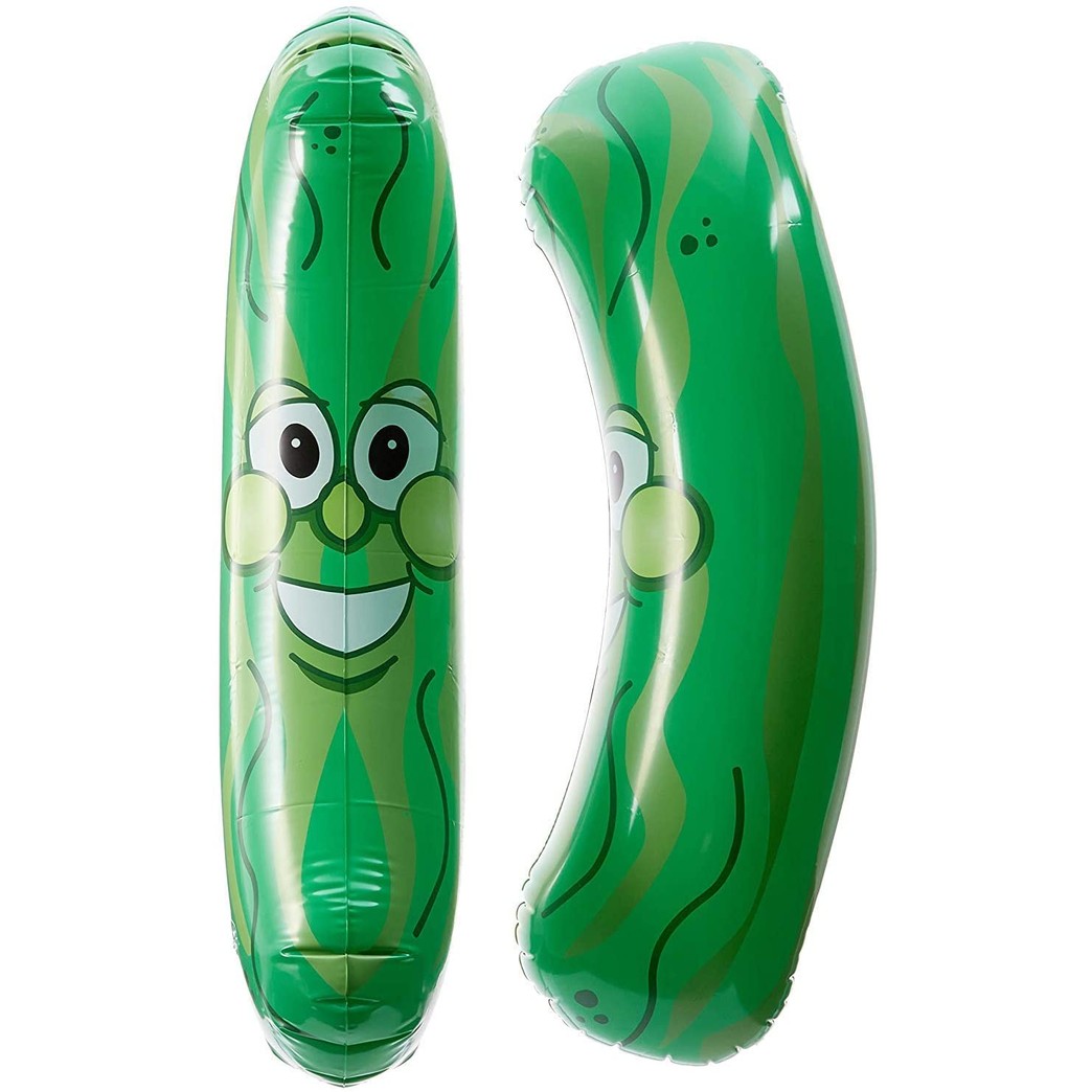 Rhode Island Novelty Giant Inflatable Pickles, 36 Inchs Long, 2 Pickles