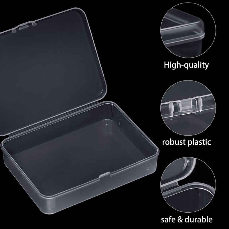 Wusboo 36 Pieces Small Storage Boxes, Mini Storage Box Made