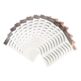 Beavorty Pcs Natural Brow Stickers Eyebrow Stencil Long Lasting Fake Eyebrows Hair-like No Painful Surgery Needed