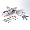 RupXinSplend Cylinder Deadbolt Mortise Lock - Commercial Storefront Door Lock