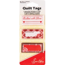Sew Easy Quilt Tags - Quilted For