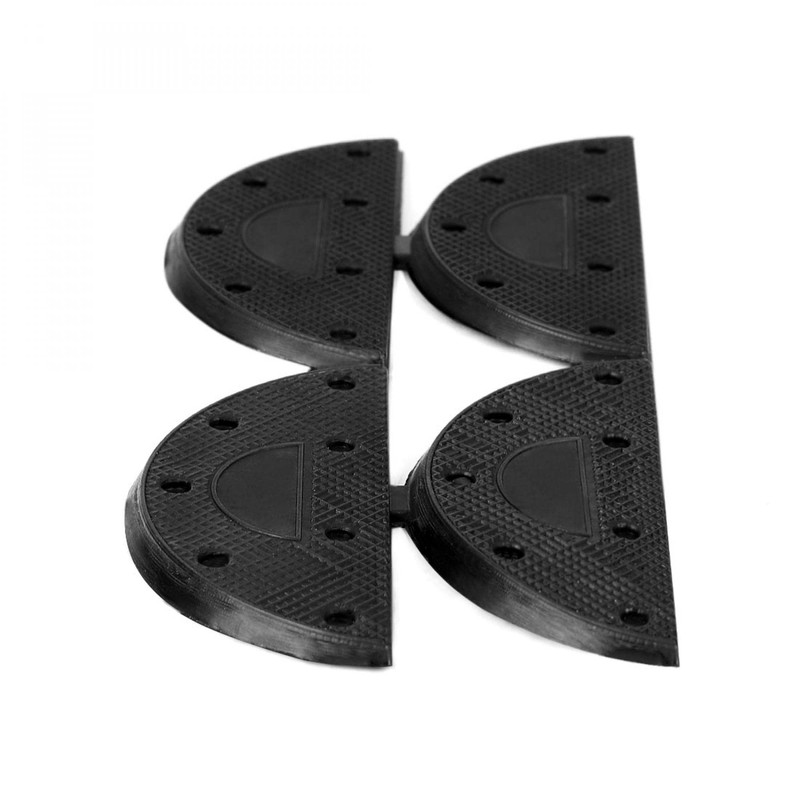 uxcell Rubber Heel for Shoes Boots Sole Heel Guard Repair