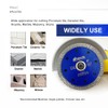 SHDIATOOL Diamond Saw Blade 8 Inch Cutting Disc Porcelain Tile