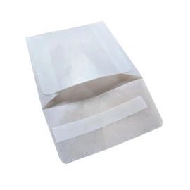 PaperLane 60 Square Mini (65mm x 65mm) Glassine Paper Peel and Seal Envelopes | Semi-Transparent | Perfect for Wax Melt Sample Packaging | Biodegradable and Recyclable