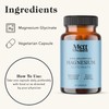 Mett Wellness Magnesium Glycinate | 60 Capsules | Supports Relaxation,