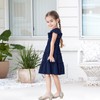 TATAKERI Toddler Baby Girls Dress Solid Little Girl Summer Dress