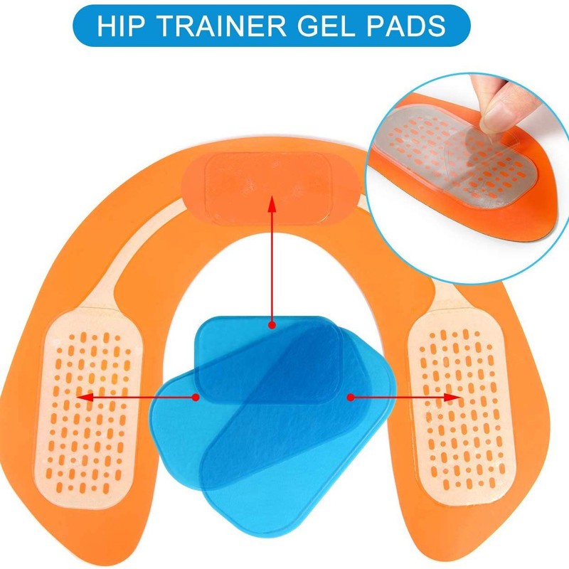 30Pcs Hip Trainer Gel Pads ABS Gel Pad Replacement for